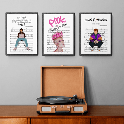 Louis Tomlinson - BACK TO YOU Poster - 98typesMusic