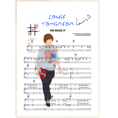 Louis Tomlinson - We Made It Poster - 98typesMusic