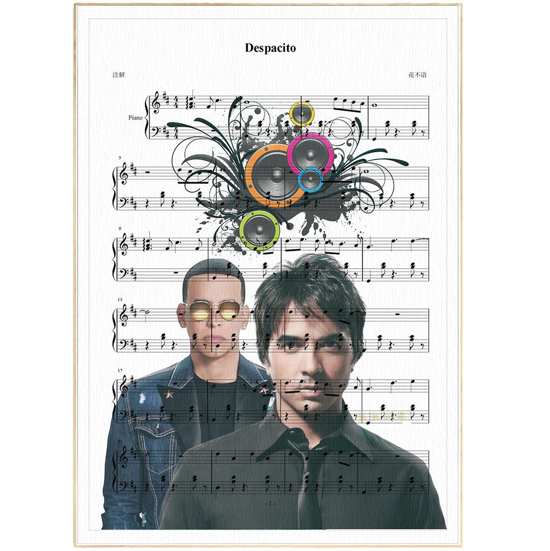 Luis Fonsi - Despacito Poster - 98typesMusic