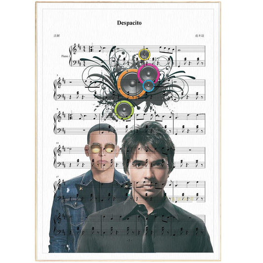 Luis Fonsi - Despacito Poster - 98typesMusic