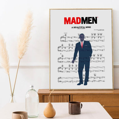 Mad Men Main Theme Poster - 98typesMusic