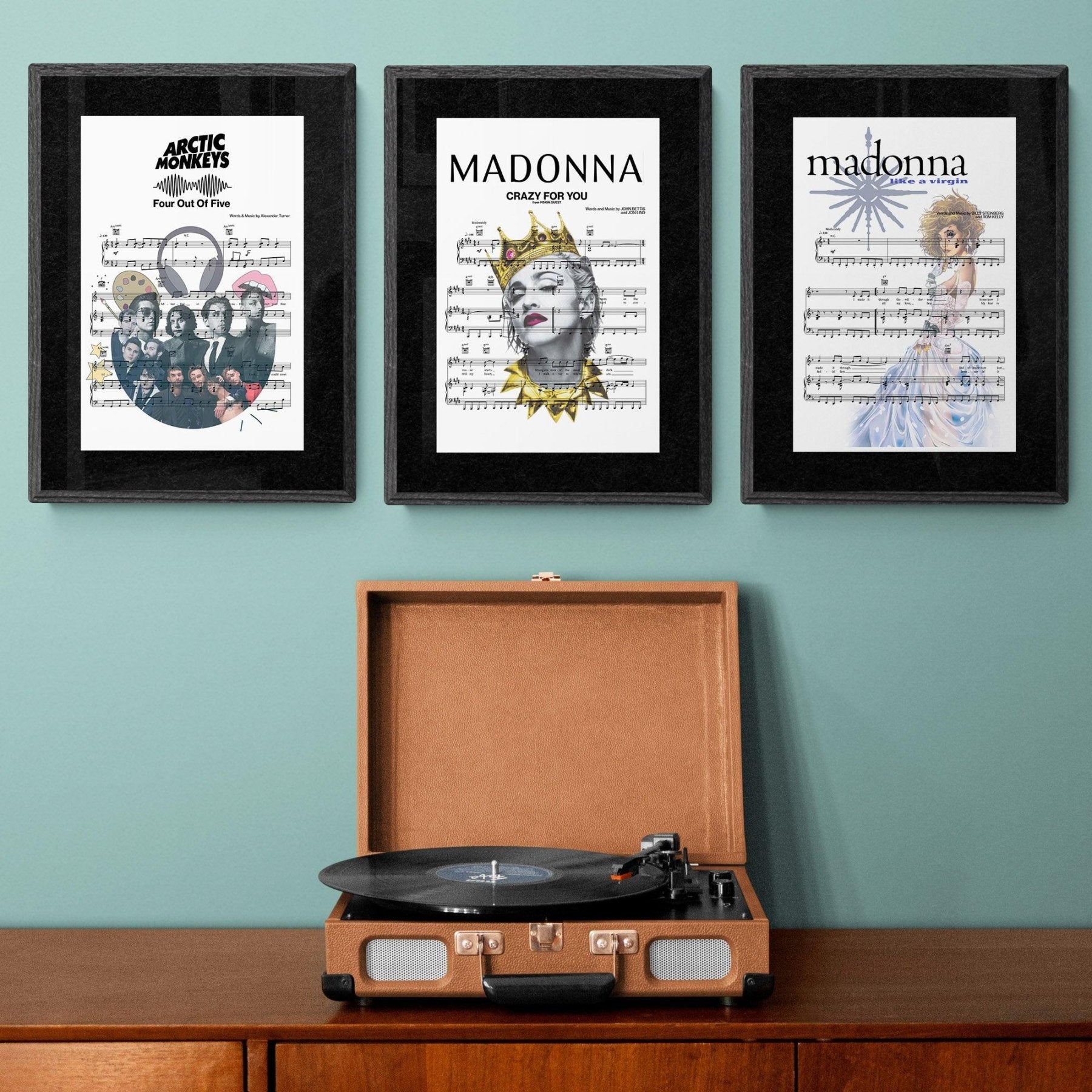 Madonna - Crazy For You Poster - 98typesMusic