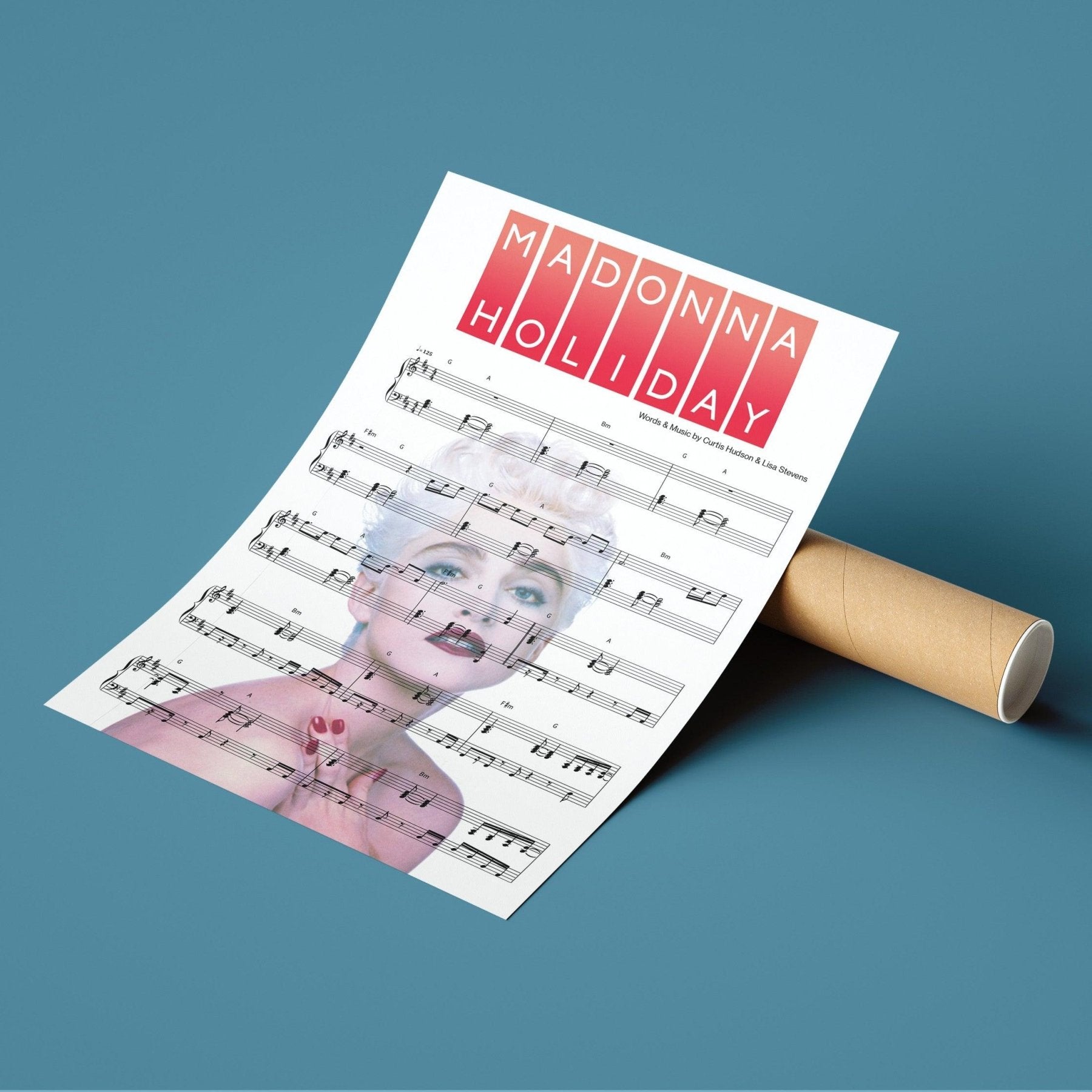 Madonna - Holiday Poster - 98typesMusic