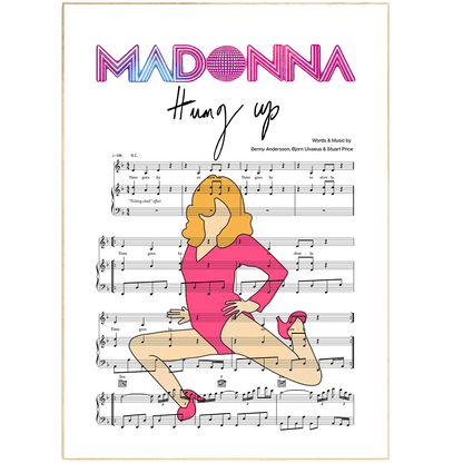 Madonna - Hung Up Poster - 98typesMusic