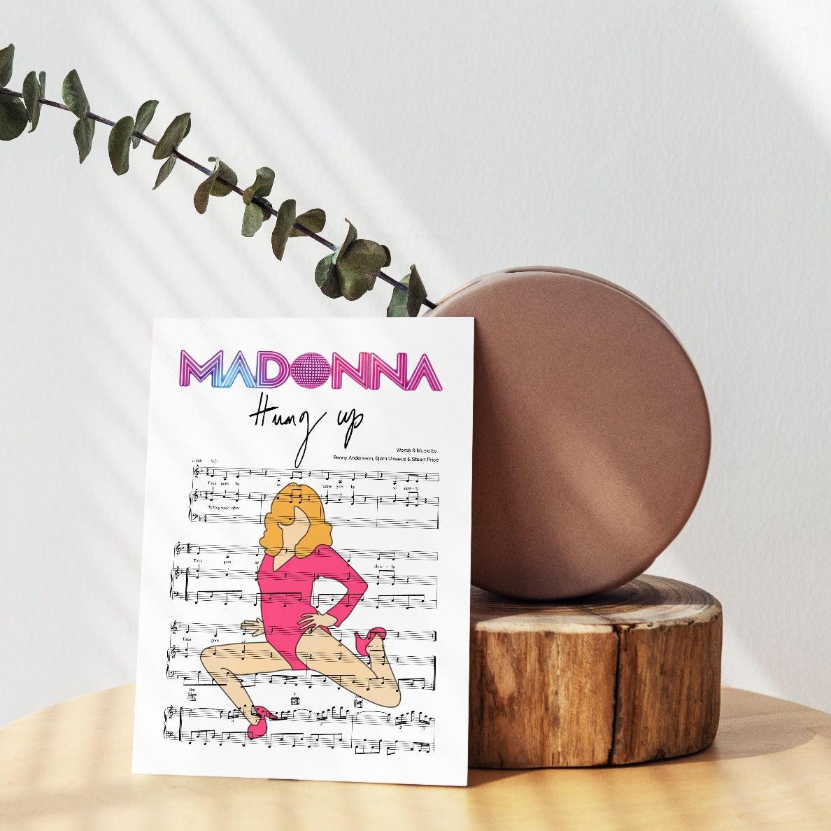Madonna - Hung Up Poster - 98typesMusic