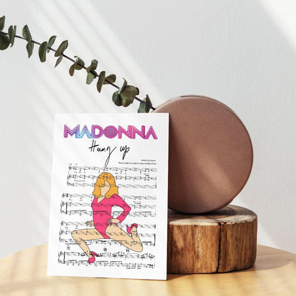 Madonna - Hung Up Poster - 98typesMusic
