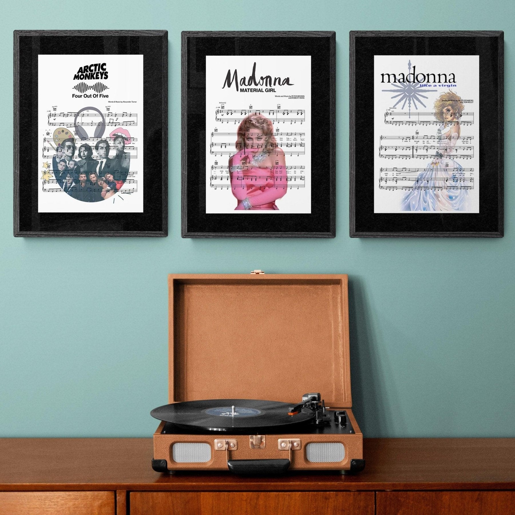 Madonna - Material Girl Poster - 98typesMusic