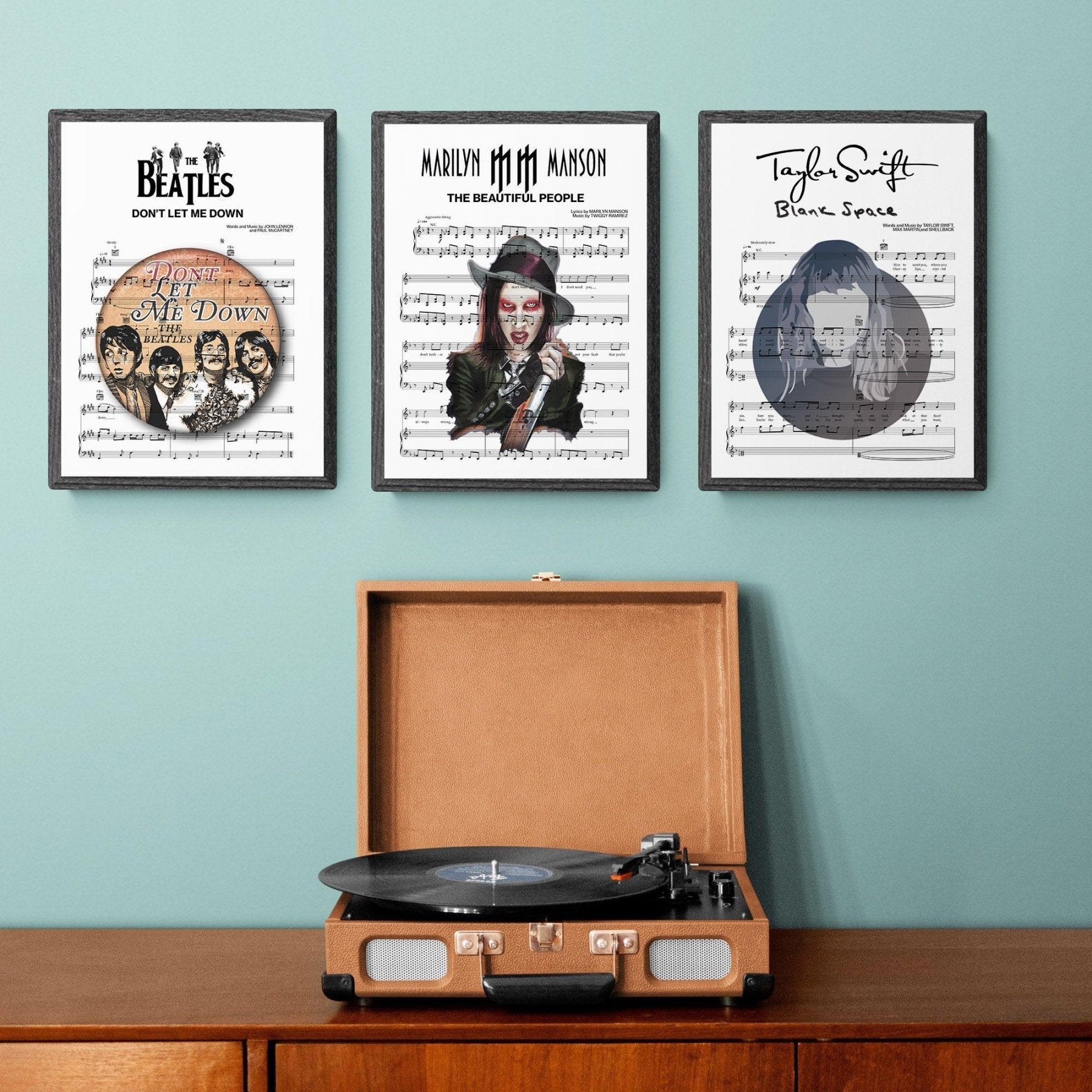 Marilyn Manson - The Beautiful People Poster - 98typesMusic