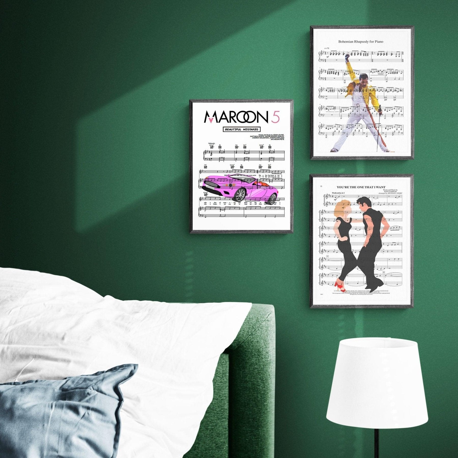 Maroon 5 - Beautiful Mistakes Poster - 98typesMusic