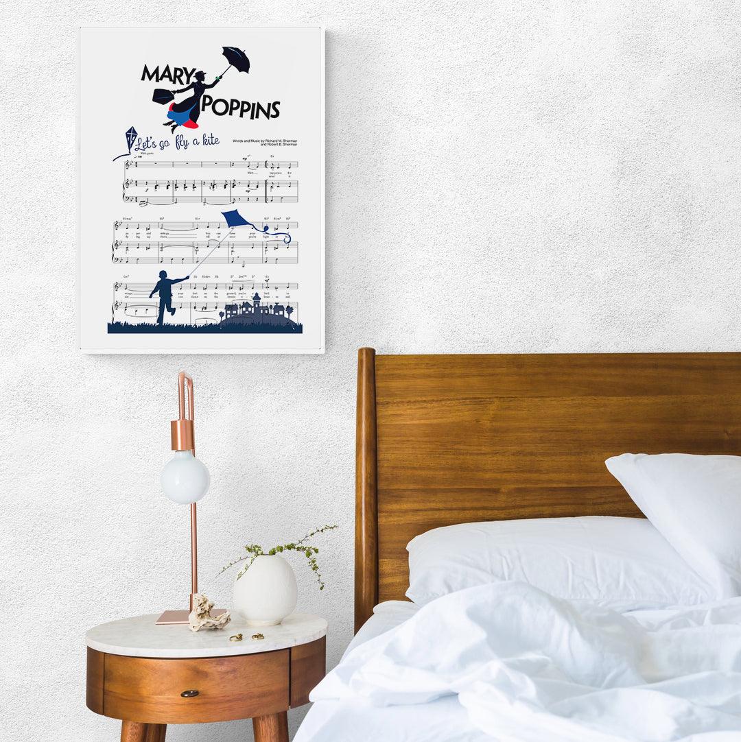 Mary Poppings - LET’S GO FLY A KITE Poster - 98typesMusic