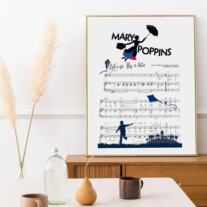 Mary Poppings - LET’S GO FLY A KITE Poster - 98typesMusic