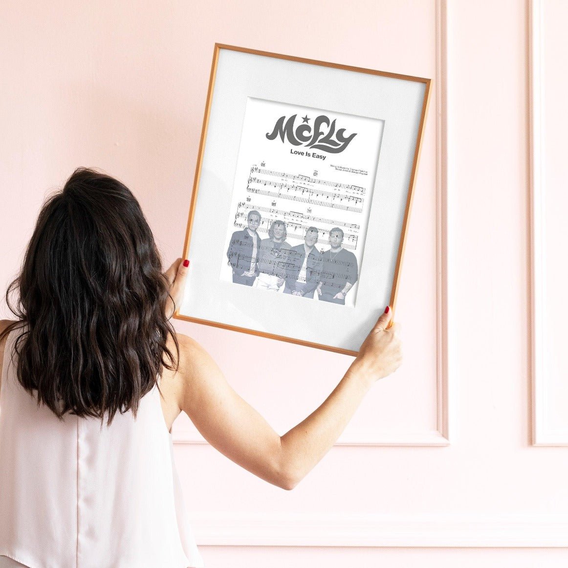 McFly - Love Is Easy Poster - 98typesMusic