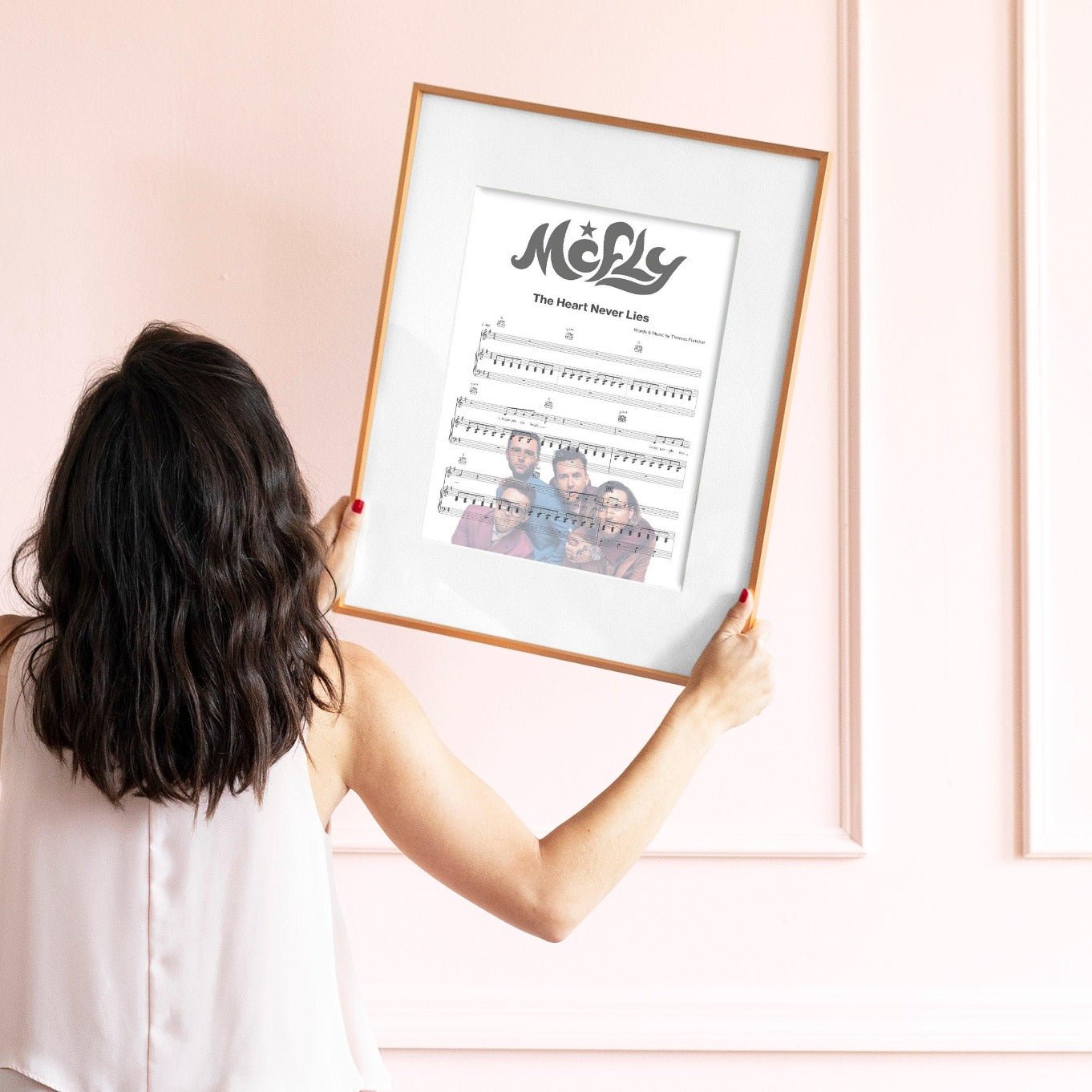 McFly - The Heart Never Lies Poster - 98typesMusic