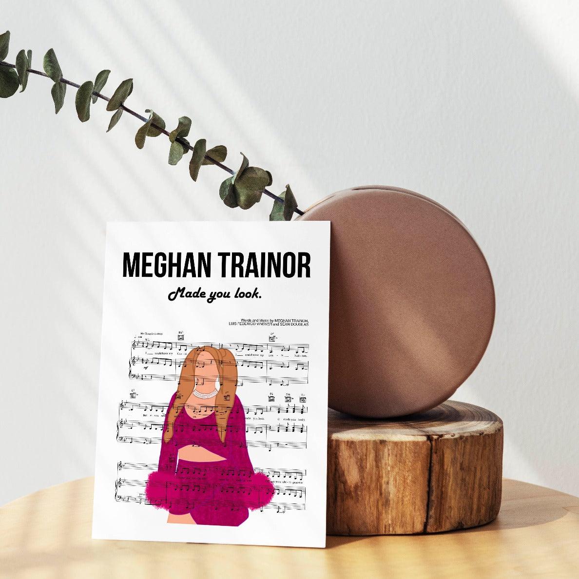 Meghan Trainor - Made You Look Poster - 98typesMusic