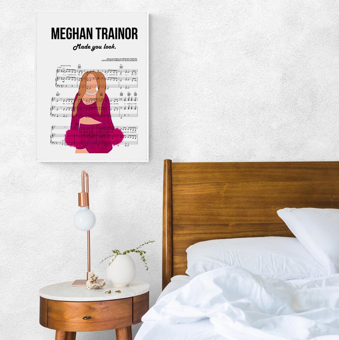 Meghan Trainor - Made You Look Poster - 98typesMusic