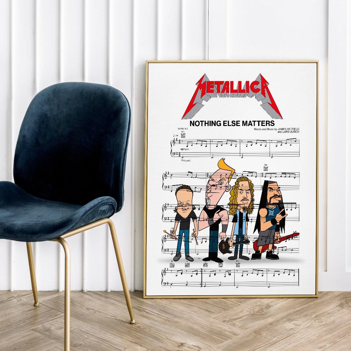 Metallica - Nothing Else Matters Print - 98typesMusic