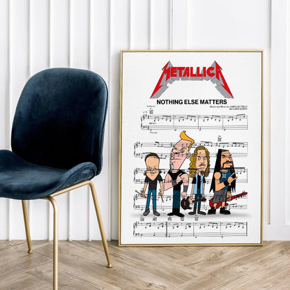 Metallica - Nothing Else Matters Print - 98typesMusic