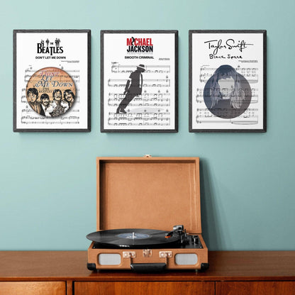 Michael Jackson - Smooth Criminal Poster - 98typesMusic