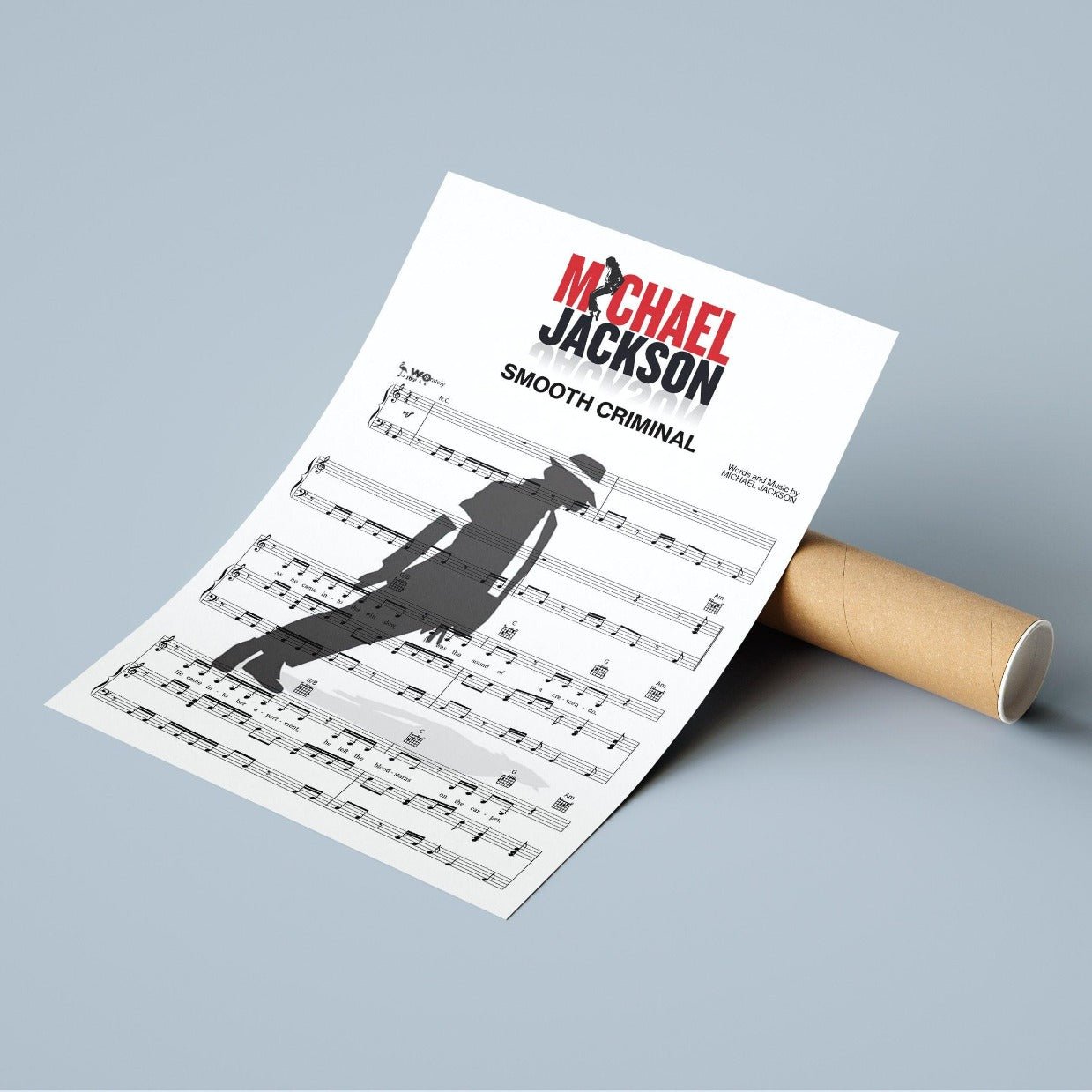 Michael Jackson - Smooth Criminal Poster - 98typesMusic