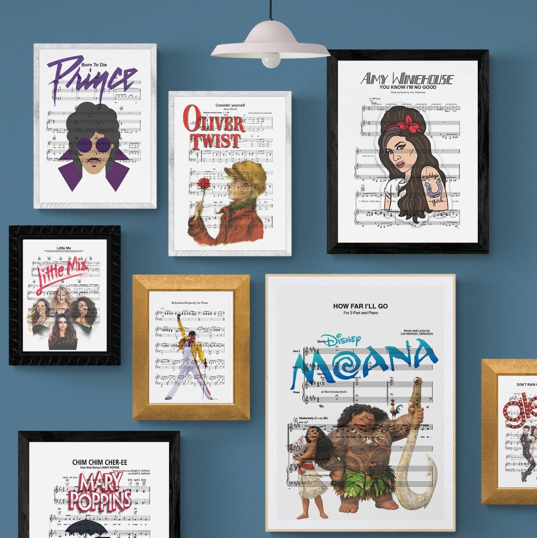 Moana - How Far I'll Go Poster - 98typesMusic