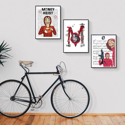 Money Heist Bella ciao Print - 98typesMusic