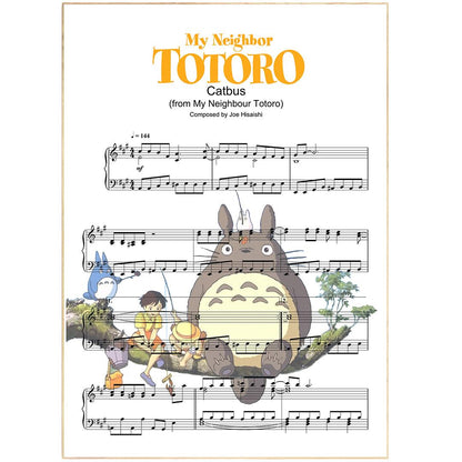 My Neighbor Totoro Print - 98typesMusic