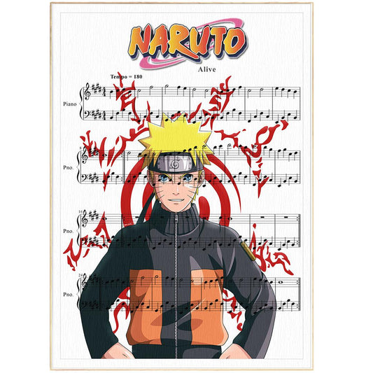 Naruto Alive Poster - 98typesMusic