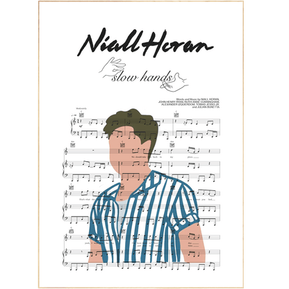 Niall Horan - Slow Hands Poster - 98typesMusic