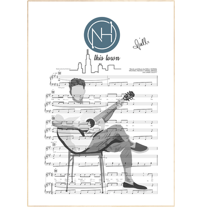 Niall Horan - This Town Poster - 98typesMusic