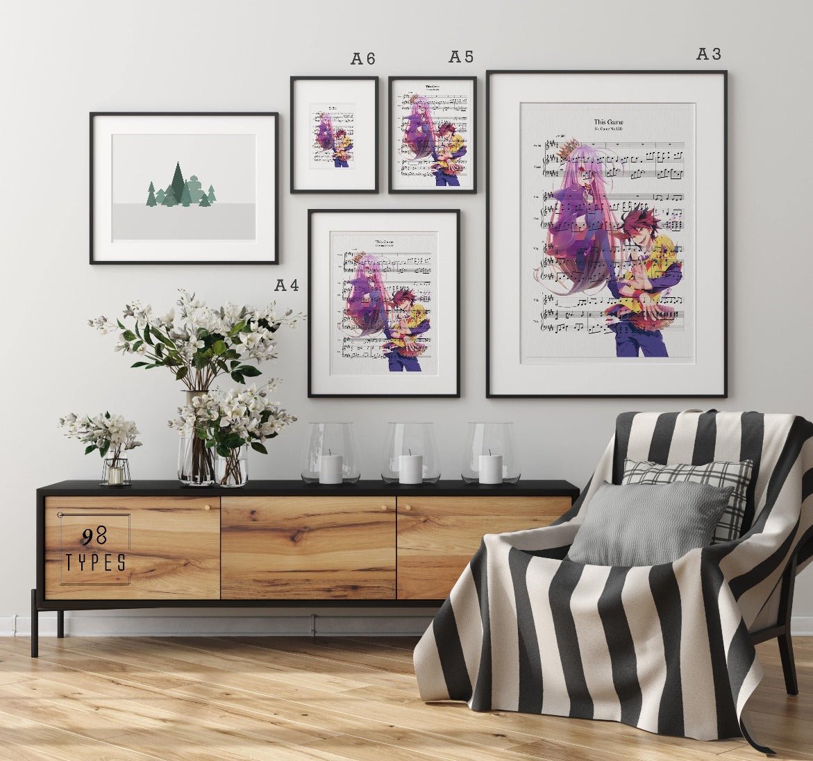 No Game no life This Game Print - 98typesMusic