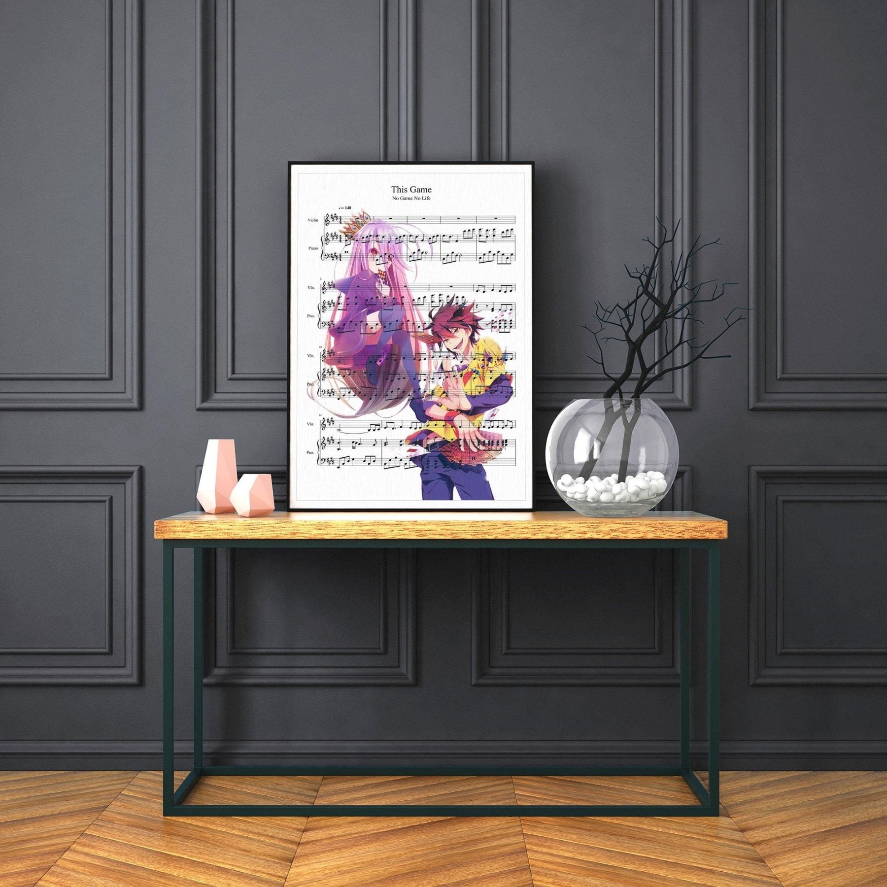No Game no life This Game Print - 98typesMusic