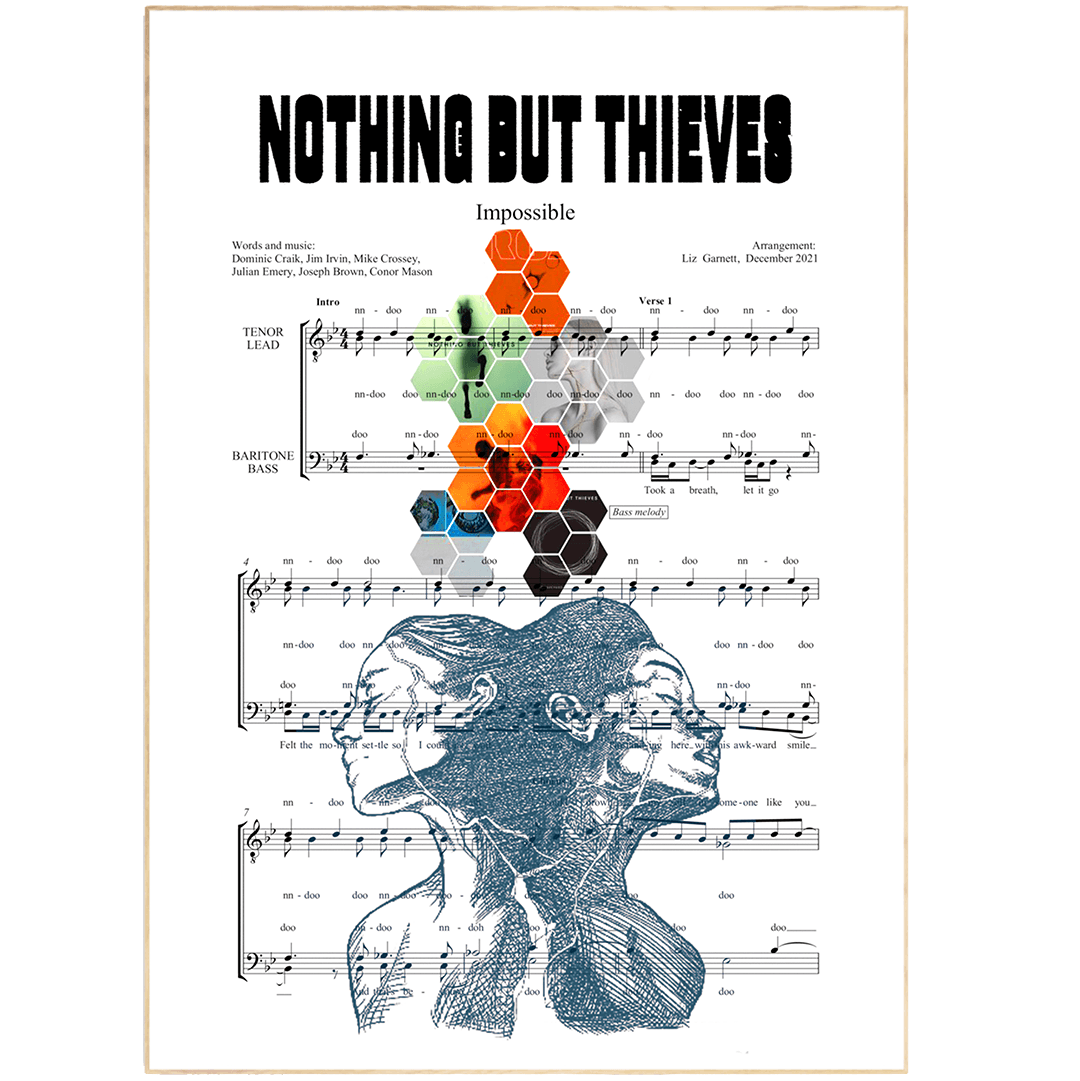 Nothing But Thieves - Impossible Poster - 98typesMusic