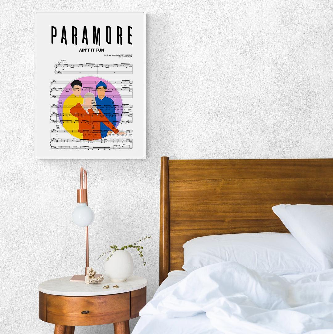 Paramore - AIN’T IT FUN Poster - 98typesMusic