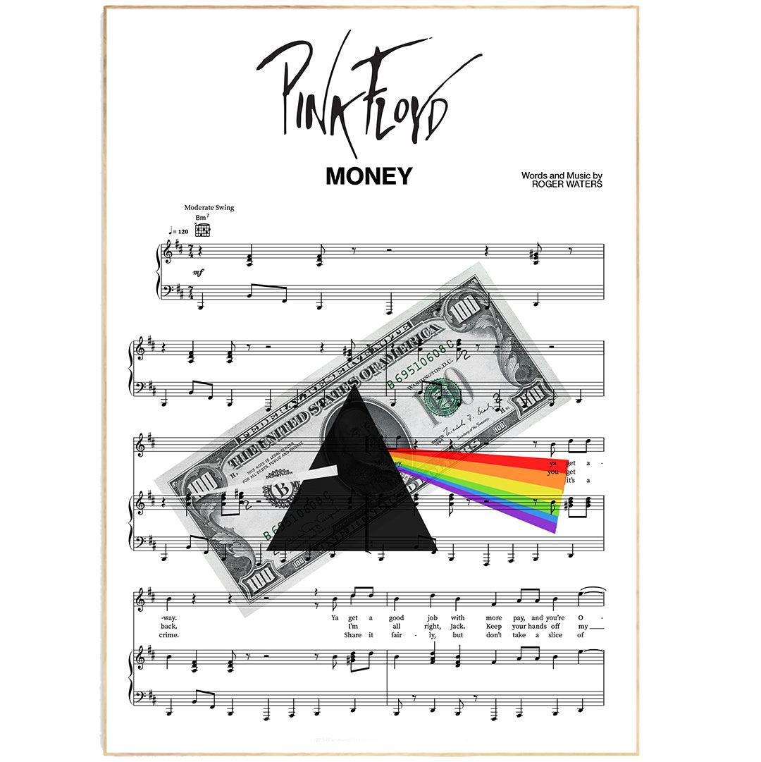 Pink Floyd - Money Poster - 98typesMusic