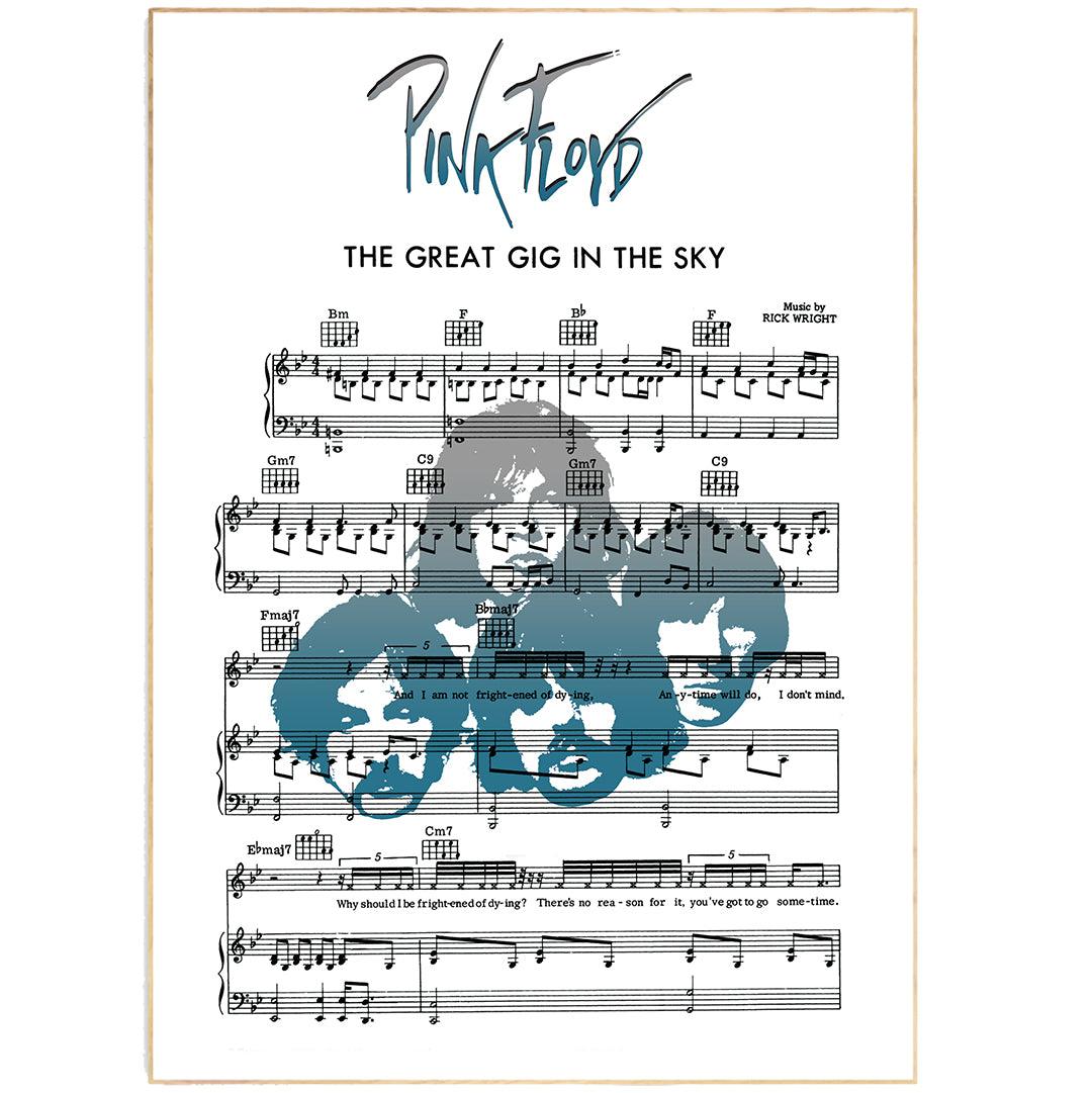 Pink Floyd - The Great Gig In The Sky Poster - 98typesMusic