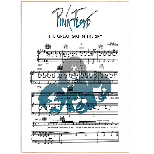 Pink Floyd - The Great Gig In The Sky Poster - 98typesMusic