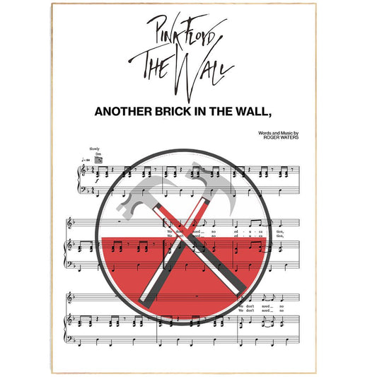 Pink Floyd - The Wall Poster - 98typesMusic