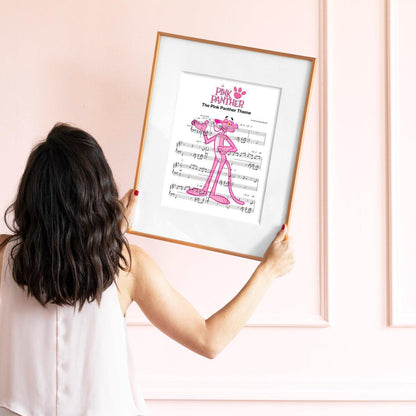Pink Panther Theme Song Print - 98typesMusic