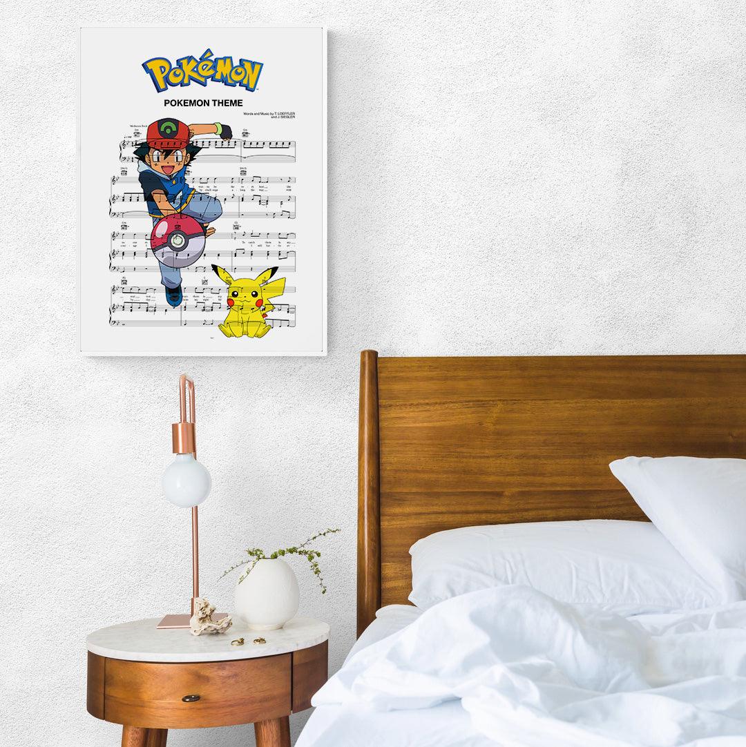 Pokemon - Main Theme Poster - 98typesMusic