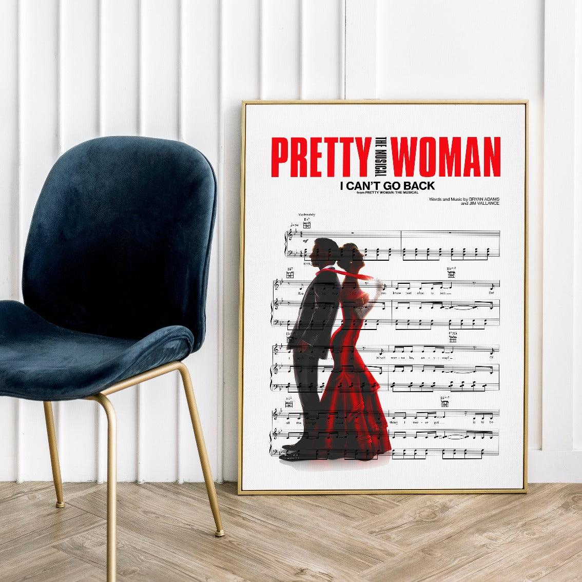 Pretty Woman - I CAN’T GO BACK Poster - 98typesMusic