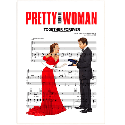 Pretty Woman - TOGETHER FOREVER Poster - 98typesMusic