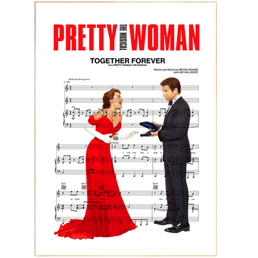 Pretty Woman - TOGETHER FOREVER Poster - 98typesMusic
