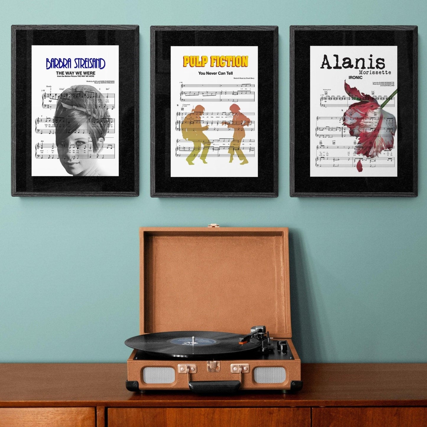 Pulp Fiction You Never Can Tell Poster - 98typesMusic
