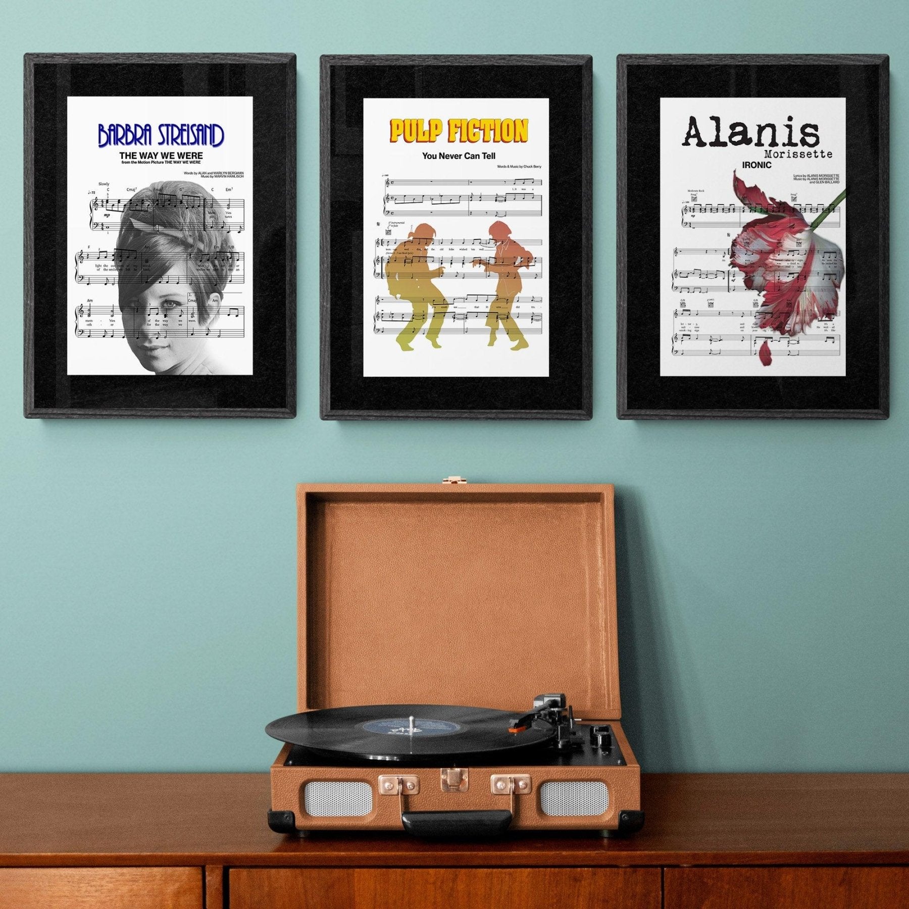 Pulp Fiction You Never Can Tell Poster - 98typesMusic