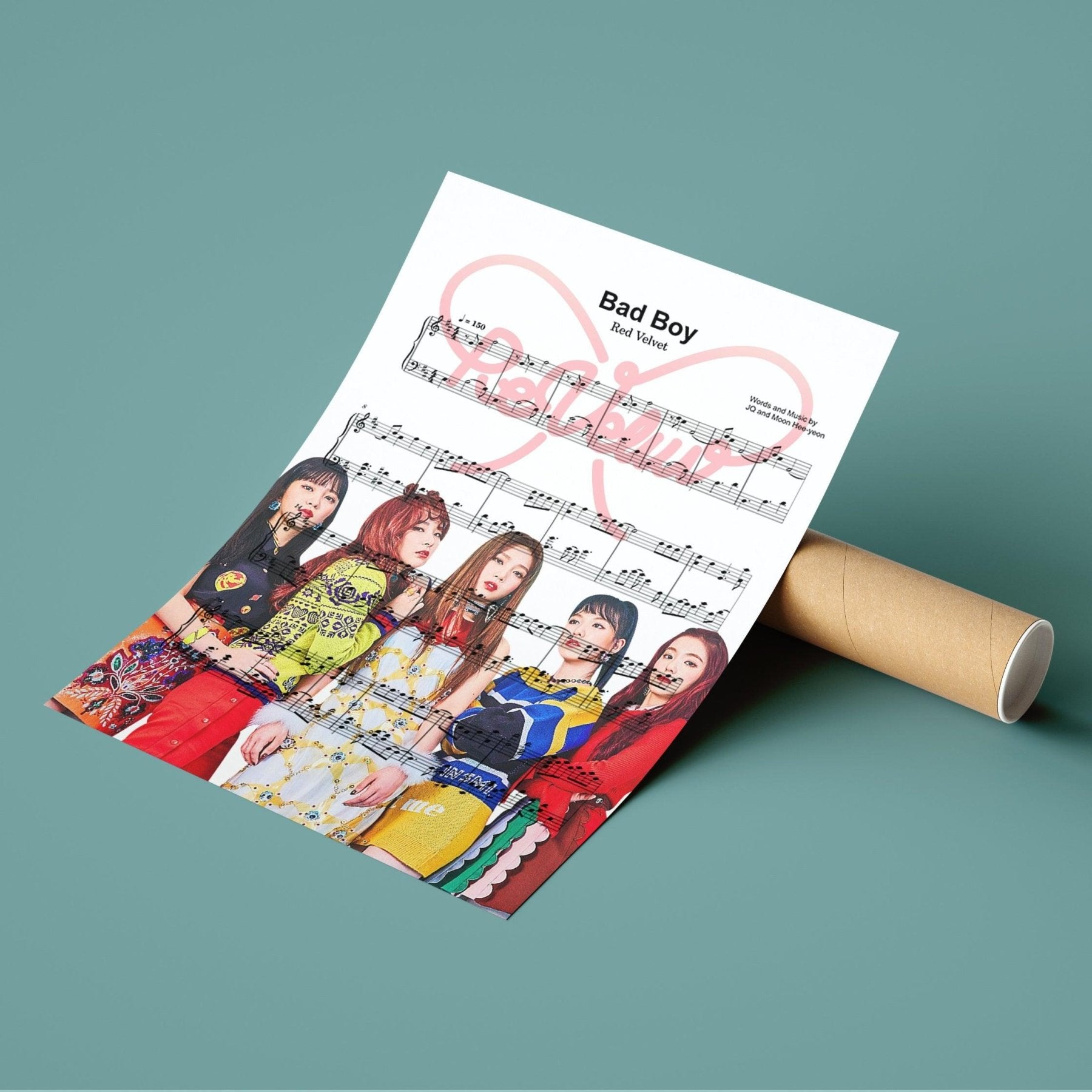Red Velvet Bad Boy Print - 98typesMusic