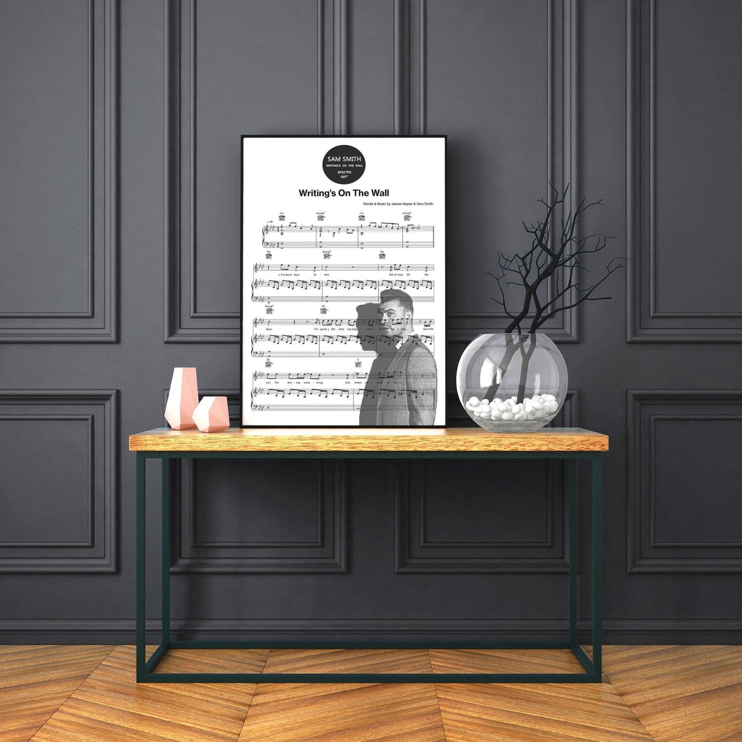 Sam smith - Writing is on the wall Poster - 98typesMusic