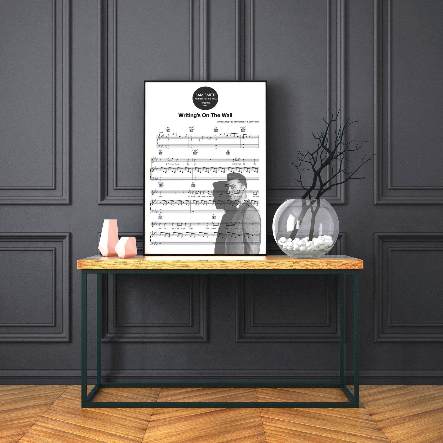 Sam smith - Writing is on the wall Poster - 98typesMusic