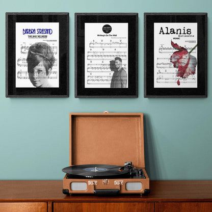 Sam smith - Writing is on the wall Poster - 98typesMusic