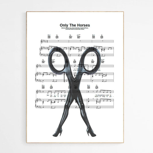 Scissor Sisters - Only The Horses Print - 98types