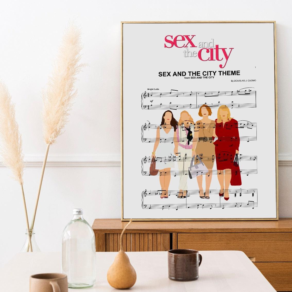 Sex and the City Poster - 98typesMusic